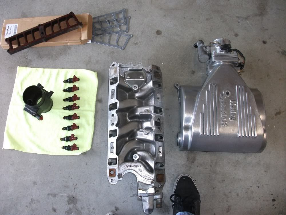 For Sale Holley Sytemax Intake, 70mm TB, 30 injectors, ProFlow MAF