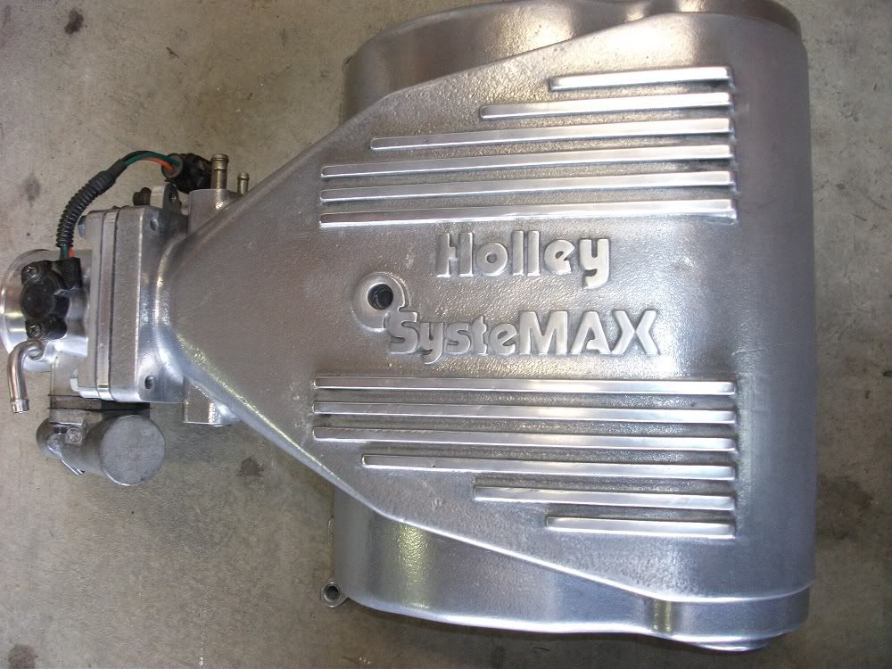 For Sale Holley Sytemax Intake, 70mm TB, 30 injectors, ProFlow MAF