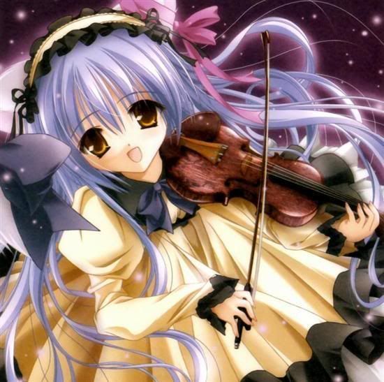 violinist anime Pictures, Images and Photos