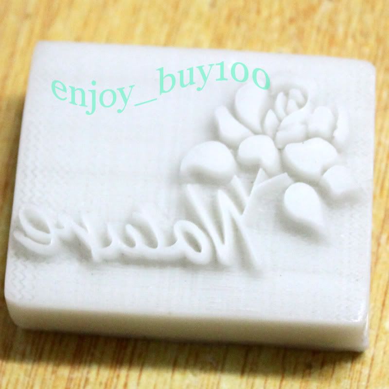 MINI Flower Soap Stamp Mold Handmade Craft Soap Seal for Natural Soap