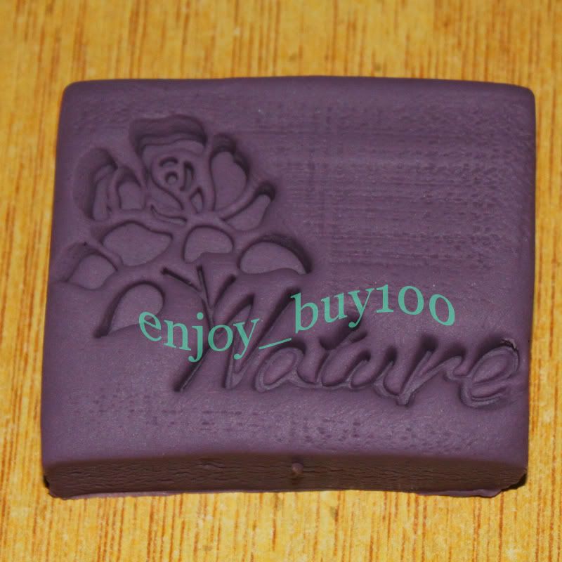 MINI Flower Soap Stamp Mold Handmade Craft Soap Seal for Natural Soap