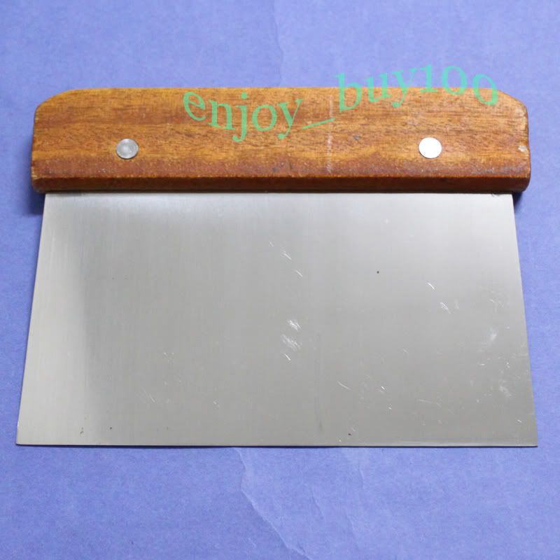 Straight Stainless Steel Soap Cutter Hardwood Handle Pro. Supply | eBay