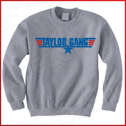 TAYLOR GANG Paper Star Air Force Wiz Khalifa Sweatshirt  