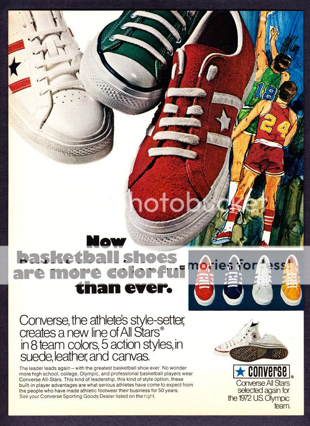 1971 Converse Low-Cut Basketball Shoes photo 